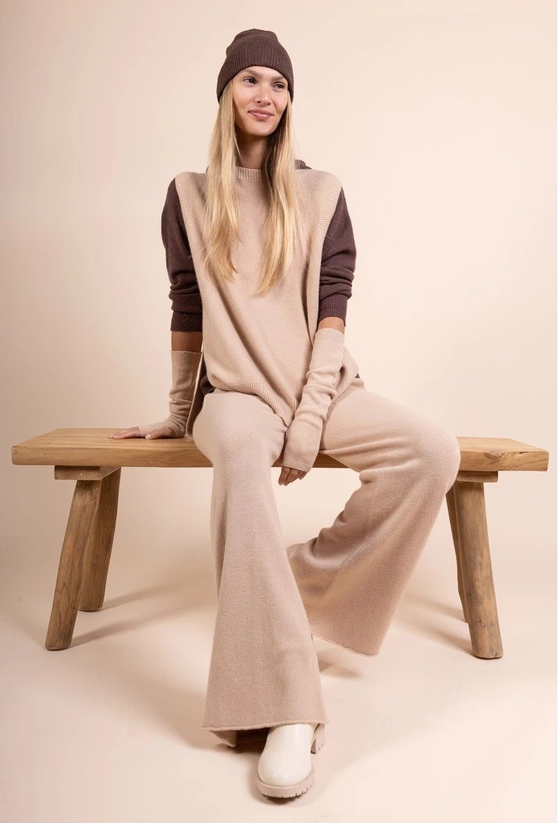 Manteau en laine mi-long