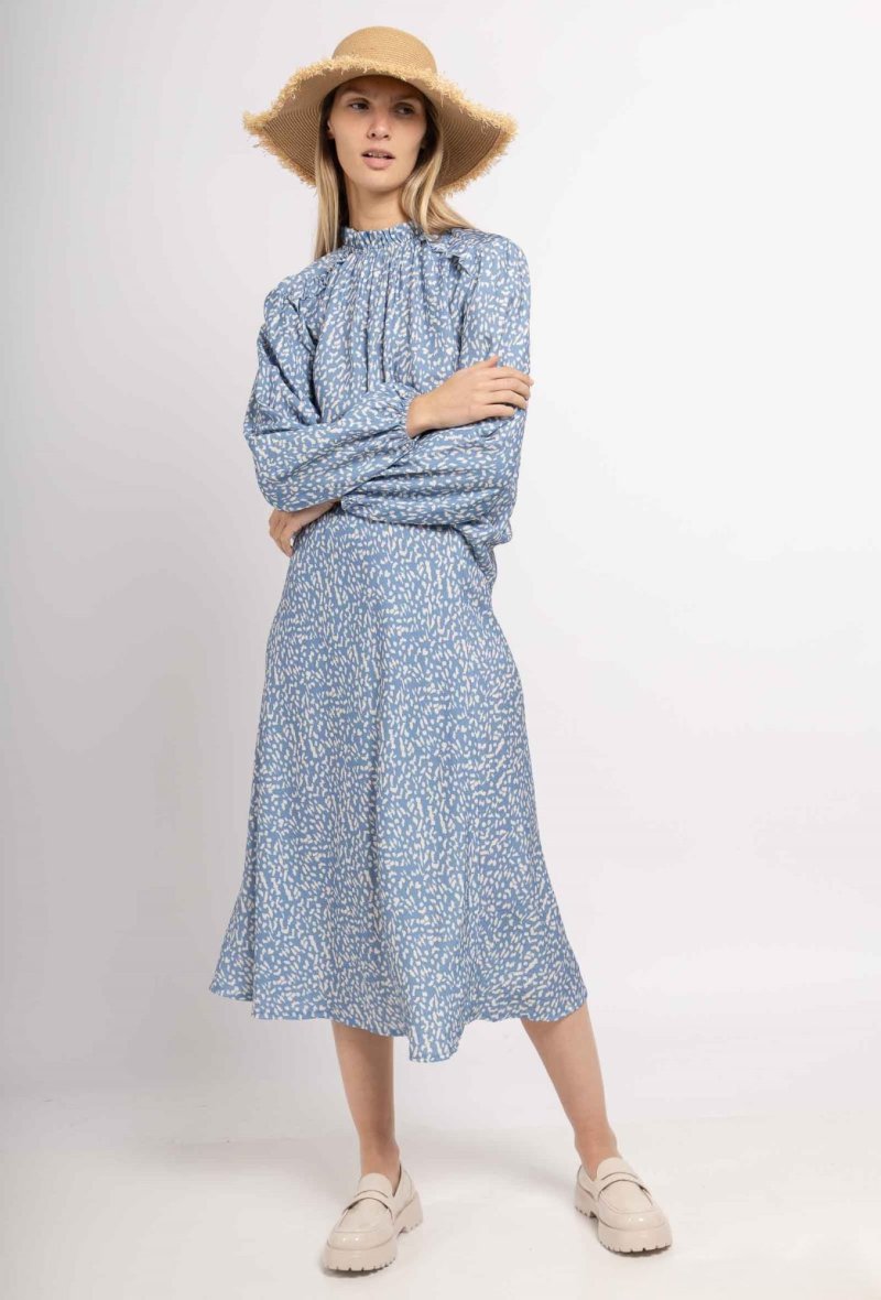 SET BLOUSE ET JUPE IMPRIMÉE