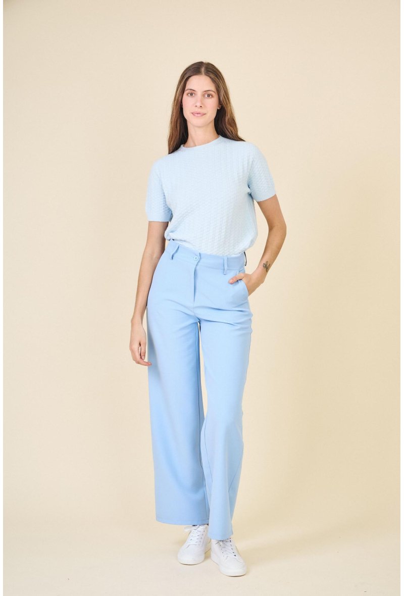 PULL COL ROND SANS COUTURE