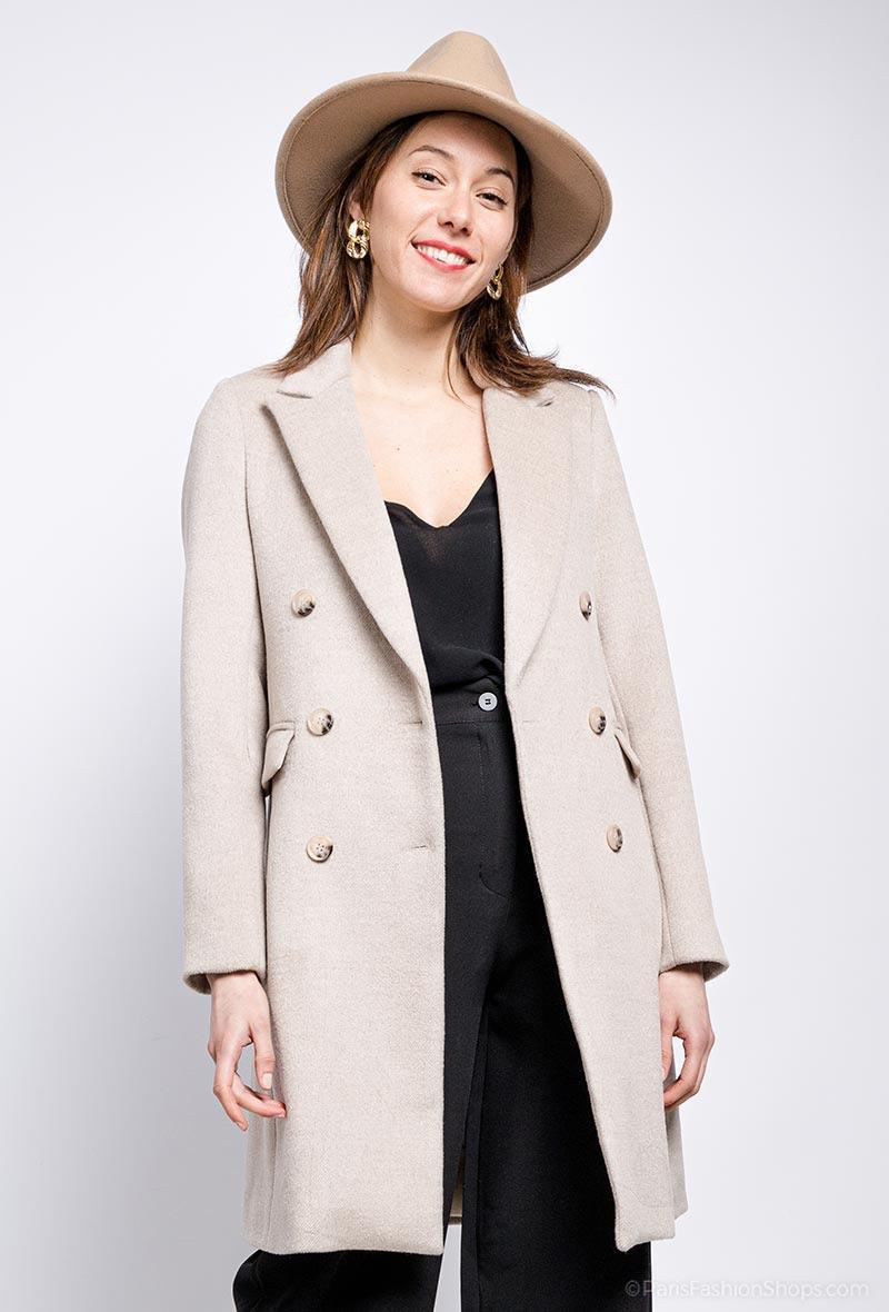 Manteau en laine