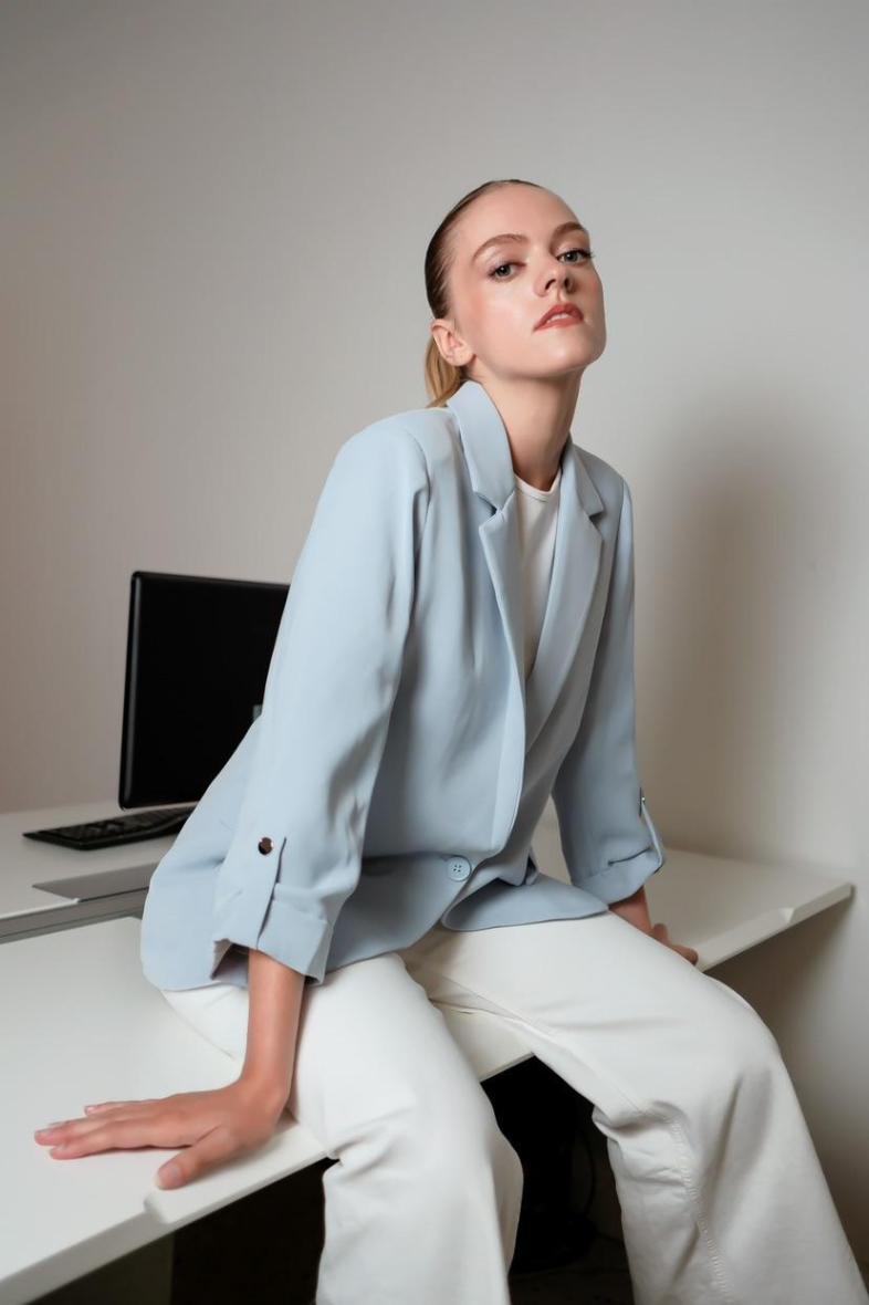Veste manches trois-quarts