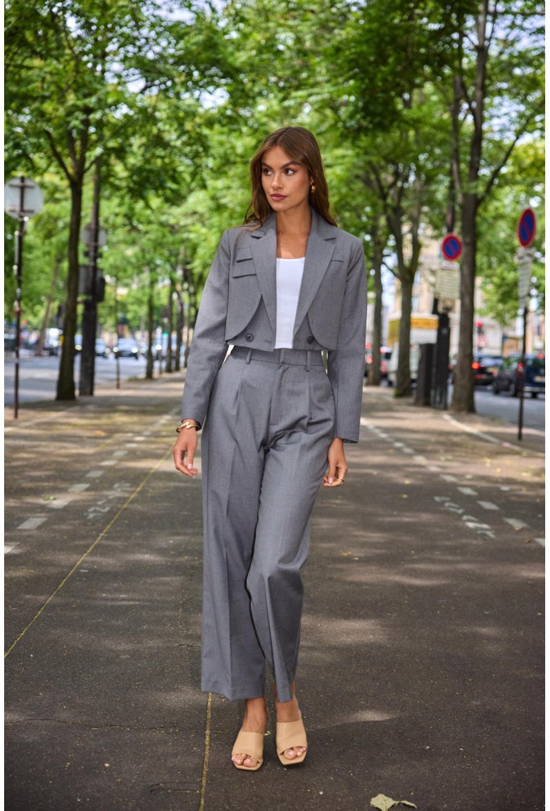 Veste courte avec détails