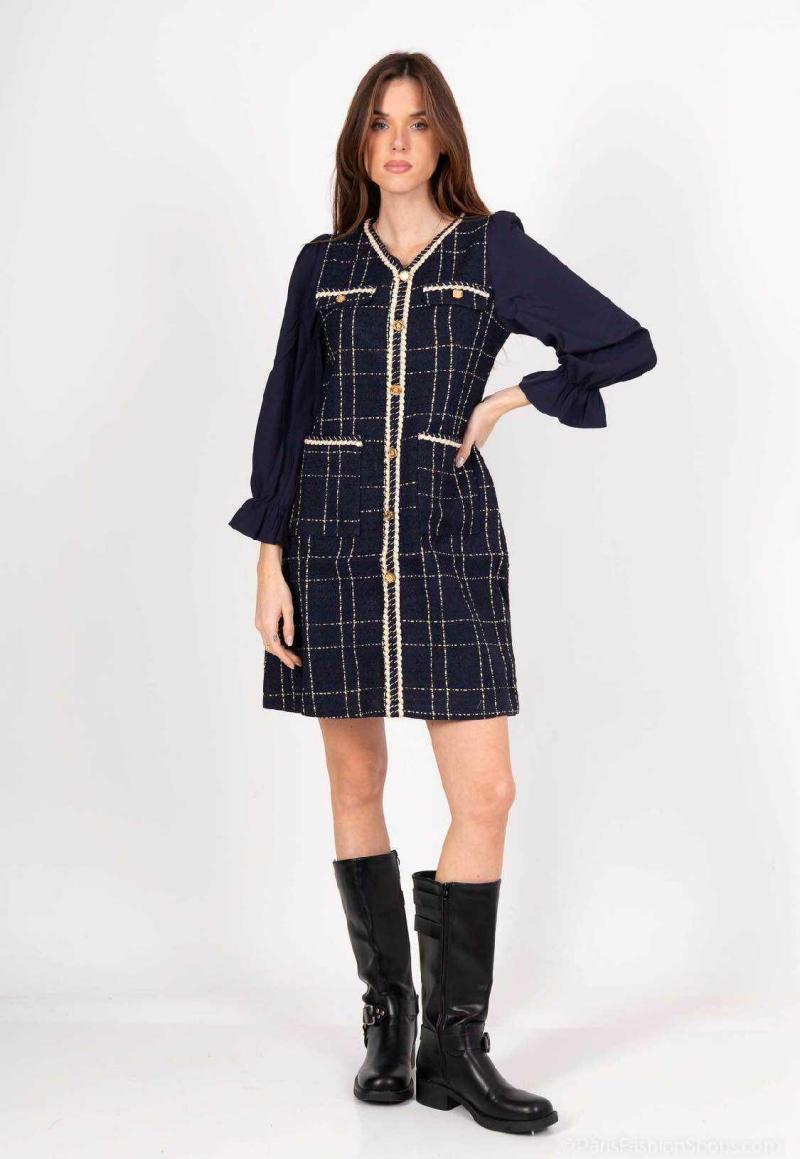 Robe rayée