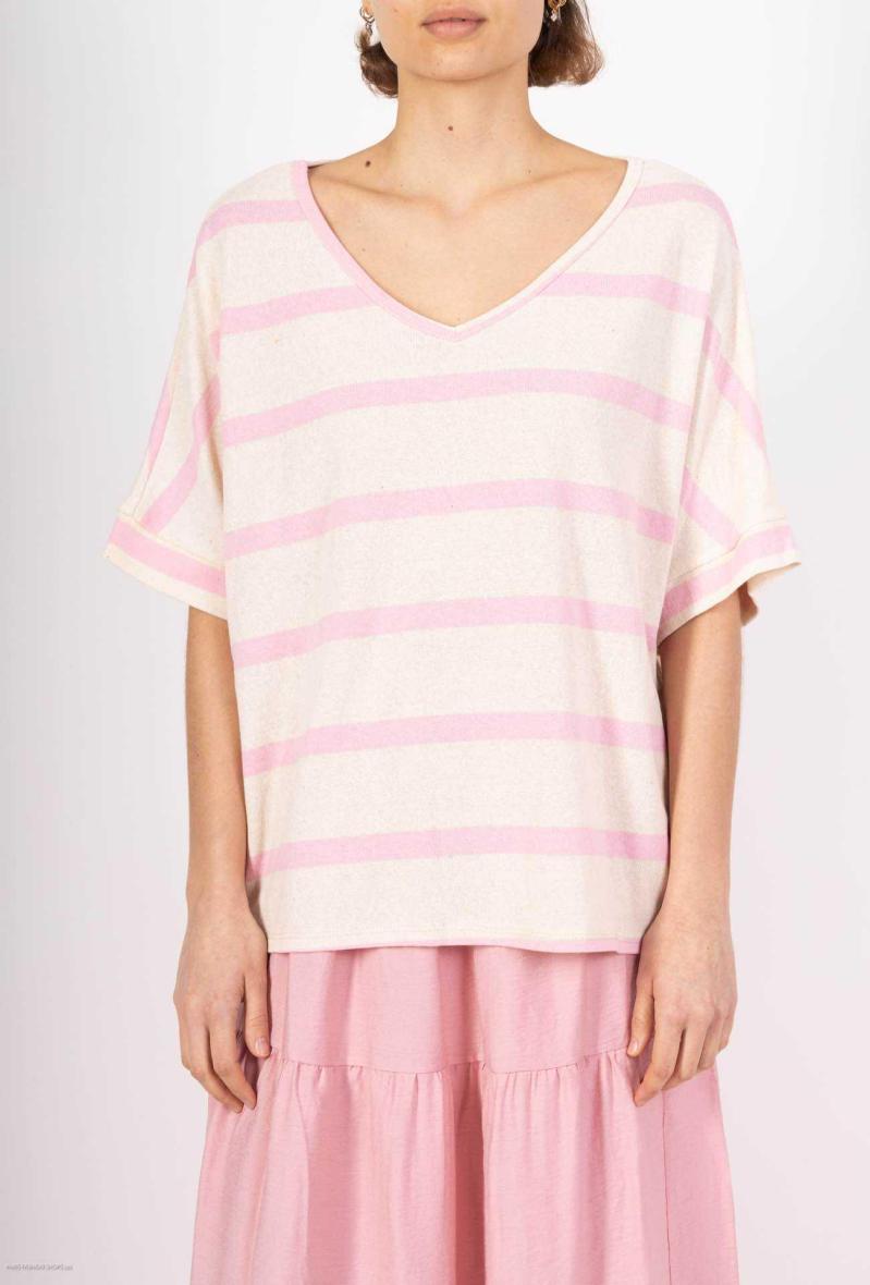 T-shirt à rayures