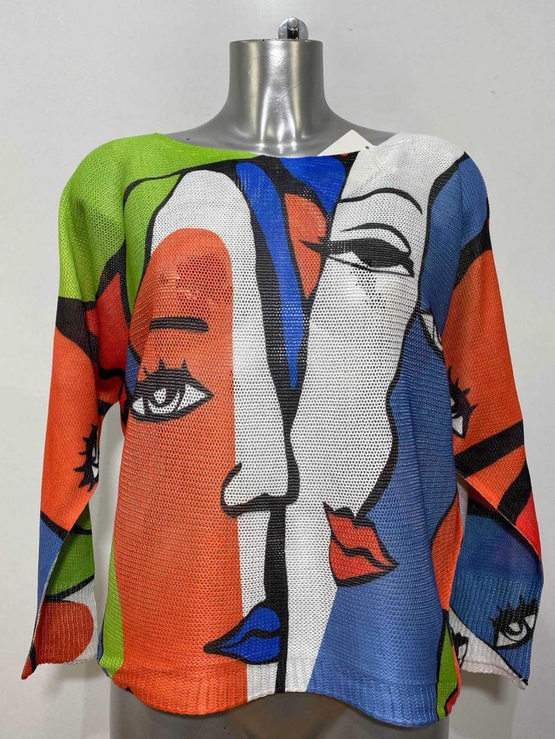 Pull à imprimé