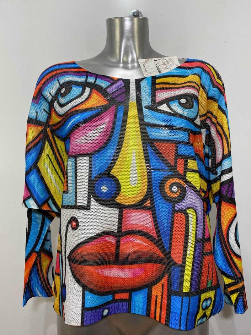 Pull à imprimé