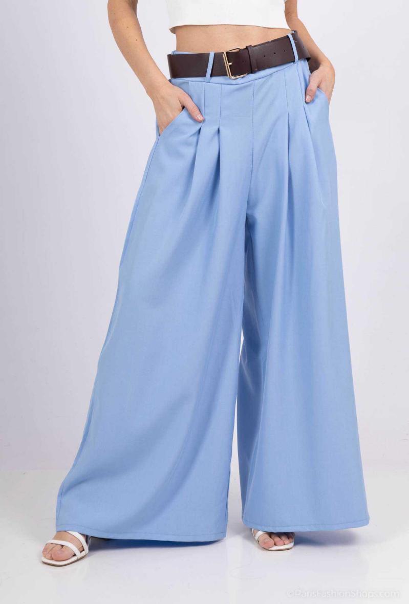Pantalon ceinturé