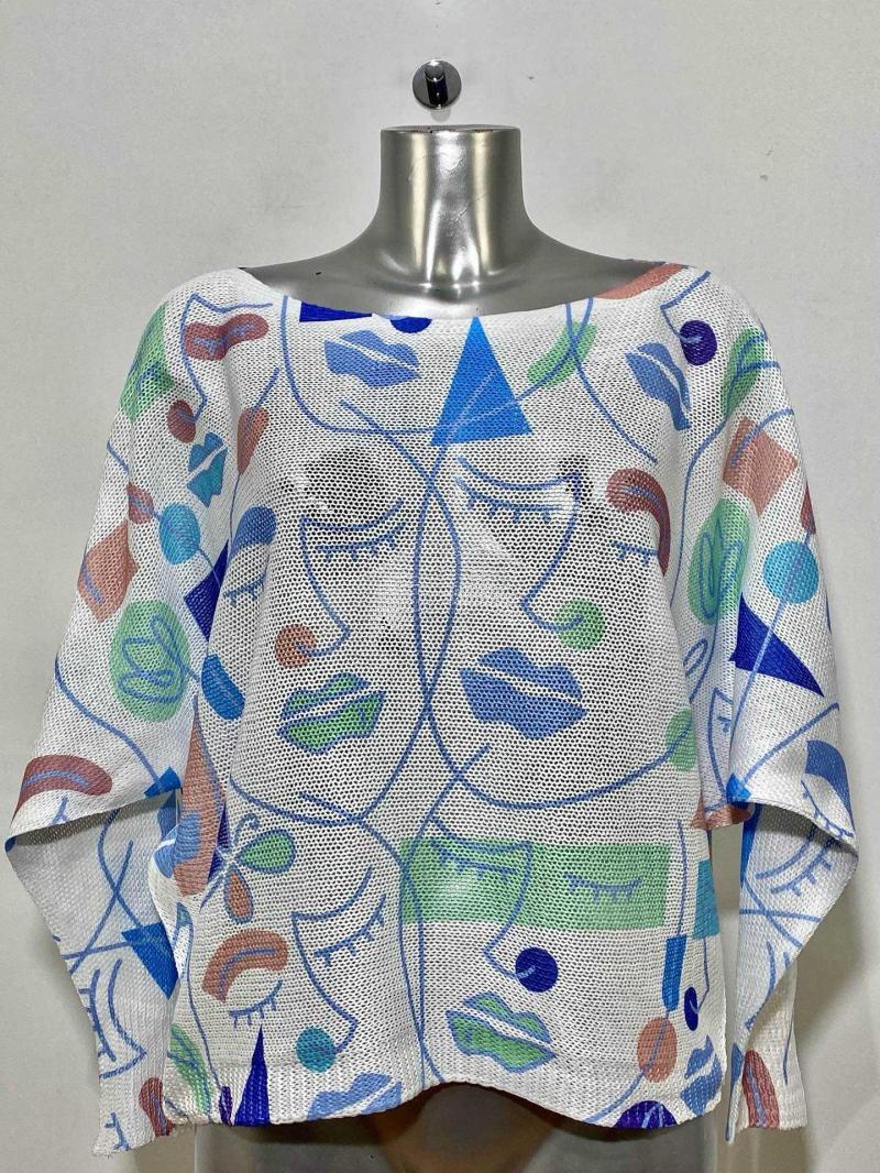 Pull à imprimé