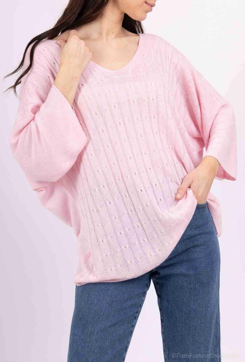 Pull à imprimé